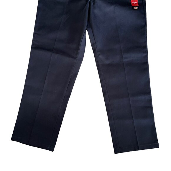 NWT Dickies 874 Original Fit Black Work Pants Mens 42 32 Wrinkle Resistant Creas - Picture 4 of 8